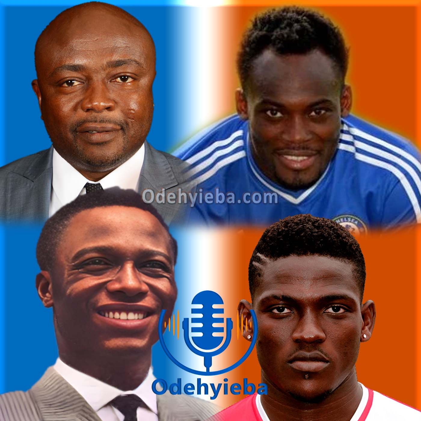 Abedi Ayew Pelé, Michael Essien, Baba Yara, Daniel Opare